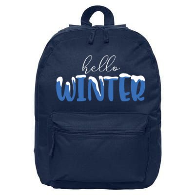 Hello Winter Holiday Season 16 in Basic Backpack