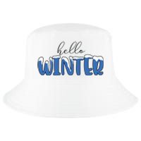 Hello Winter Holiday Season Cool Comfort Performance Bucket Hat