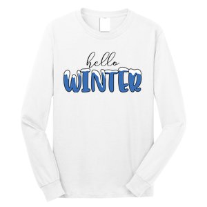 Hello Winter Holiday Season Long Sleeve Shirt