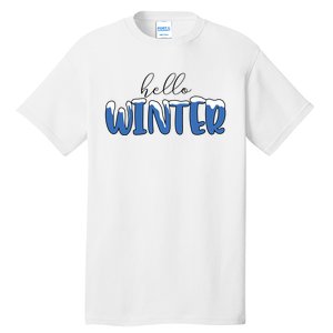 Hello Winter Holiday Season Tall T-Shirt