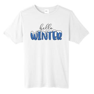 Hello Winter Holiday Season Tall Fusion ChromaSoft Performance T-Shirt