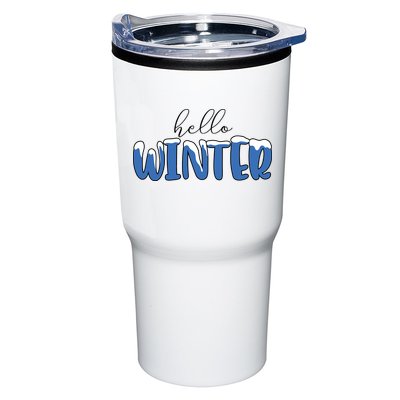 Hello Winter Holiday Season Tumbler