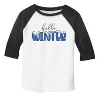 Hello Winter Holiday Season Toddler Fine Jersey T-Shirt