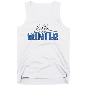 Hello Winter Holiday Season Tank Top