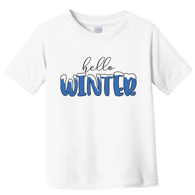 Hello Winter Holiday Season Toddler T-Shirt