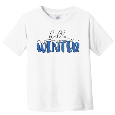 Hello Winter Holiday Season Toddler T-Shirt