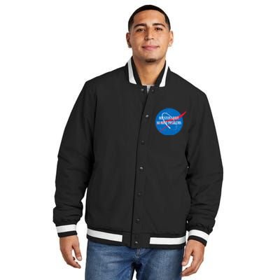 Houston We Have So Many Problems Funny Insulated Varsity Jacket