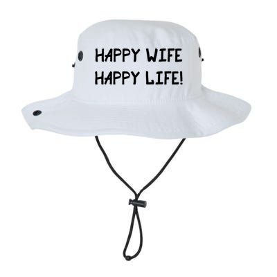 Happy Wife Happy Life Graphic Gear Optimism Gift Legacy Cool Fit Booney Bucket Hat