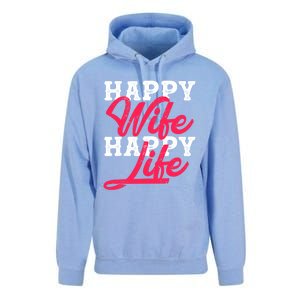 Happy Wife Happy Life Happy Wife Happy Life Gift Unisex Surf Hoodie