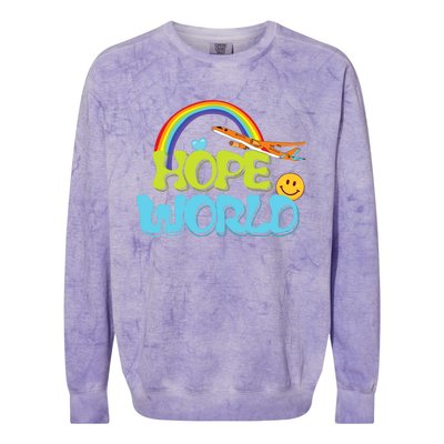 Hope World Hobicore, Hobi Colorblast Crewneck Sweatshirt