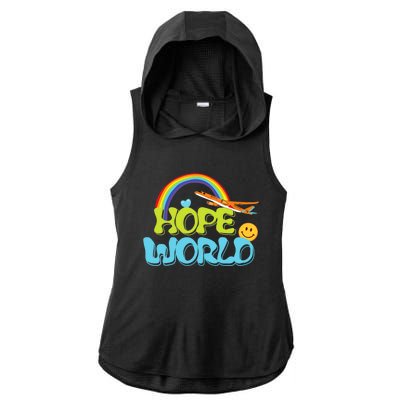 Hope World Hobicore, Hobi Ladies PosiCharge Tri-Blend Wicking Draft Hoodie Tank