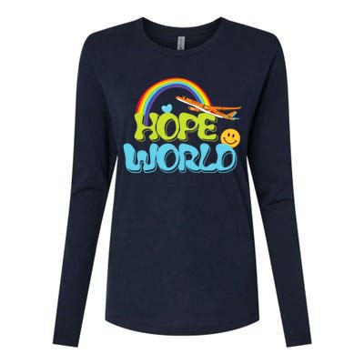 Hope World Hobicore, Hobi Womens Cotton Relaxed Long Sleeve T-Shirt