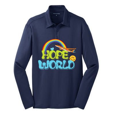 Hope World Hobicore, Hobi Silk Touch Performance Long Sleeve Polo