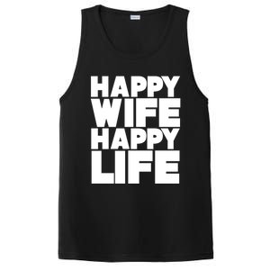 Happy Wife Happy Life Gift PosiCharge Competitor Tank