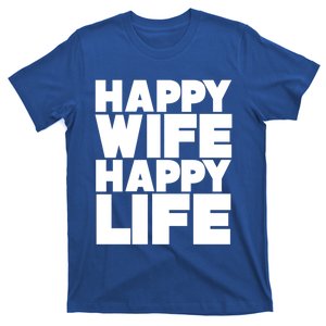 Happy Wife Happy Life Gift T-Shirt