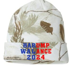 Harump Wallace Harris Walz Trump Vance 2024 Kati Licensed 12" Camo Beanie