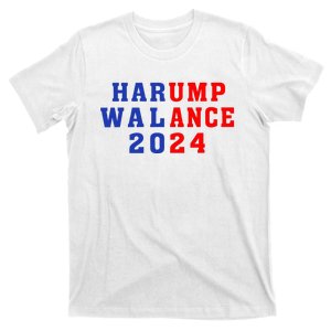 Harump Wallace Harris Walz Trump Vance 2024 T-Shirt