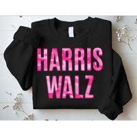 Harris Walz Hunting Camouflage Camo Sweatshirt