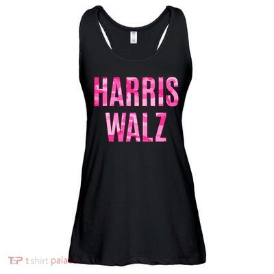 Harris Walz Hunting Camouflage Camo Ladies Essential Flowy Tank