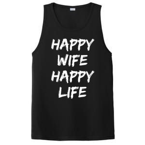 Happy Wife Happy Life Gift PosiCharge Competitor Tank