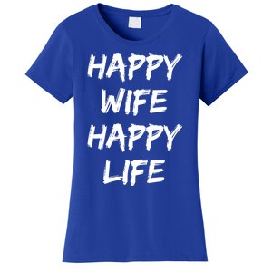 Happy Wife Happy Life Gift Women's T-Shirt