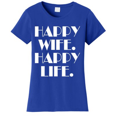 Happy Wife Happy Life Gift Women's T-Shirt