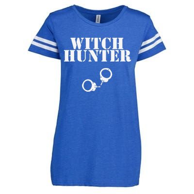 Halloween Witch Hunter Novelty Costume Enza Ladies Jersey Football T-Shirt