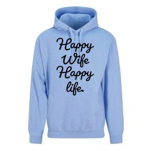 Happy Wife Happy Life Gift Unisex Surf Hoodie