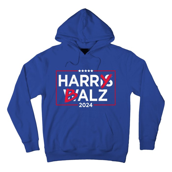 Harris Walz Harry Balz 2024 Gift Hoodie