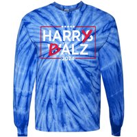 Harris Walz Harry Balz 2024 Gift Tie-Dye Long Sleeve Shirt