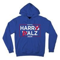 Harris Walz Harry Balz 2024 Gift Tall Hoodie