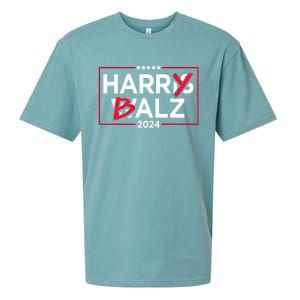 Harris Walz Harry Balz 2024 Gift Sueded Cloud Jersey T-Shirt