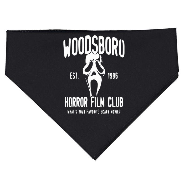 Horror Woodsboro Horror Film Club Halloween Horror Movie USA-Made Doggie Bandana