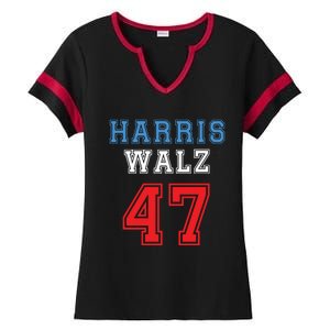 Harris Walz Harris 47 47th President Kamala Harris Ladies Halftime Notch Neck Tee