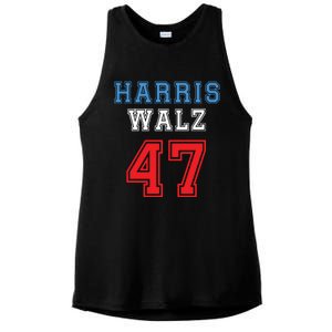 Harris Walz Harris 47 47th President Kamala Harris Ladies PosiCharge Tri-Blend Wicking Tank