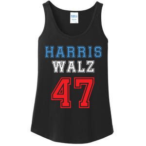 Harris Walz Harris 47 47th President Kamala Harris Ladies Essential Tank