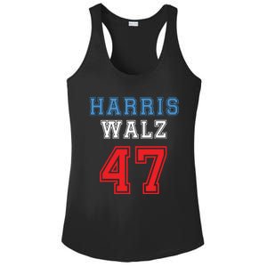 Harris Walz Harris 47 47th President Kamala Harris Ladies PosiCharge Competitor Racerback Tank