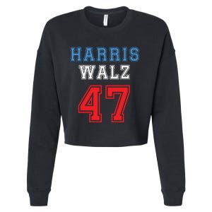 Harris Walz Harris 47 47th President Kamala Harris Cropped Pullover Crew