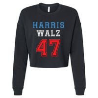 Harris Walz Harris 47 47th President Kamala Harris Cropped Pullover Crew