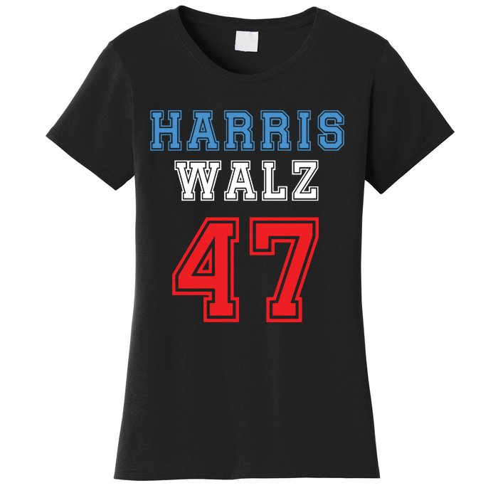 Harris Walz Harris 47 47th President Kamala Harris Women's T-Shirt