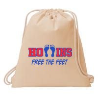 Hollins Wearing Hollins Free The Feet Drawstring Bag