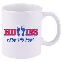 Hollins Wearing Hollins Free The Feet 11oz C Handle Ceramic Mug