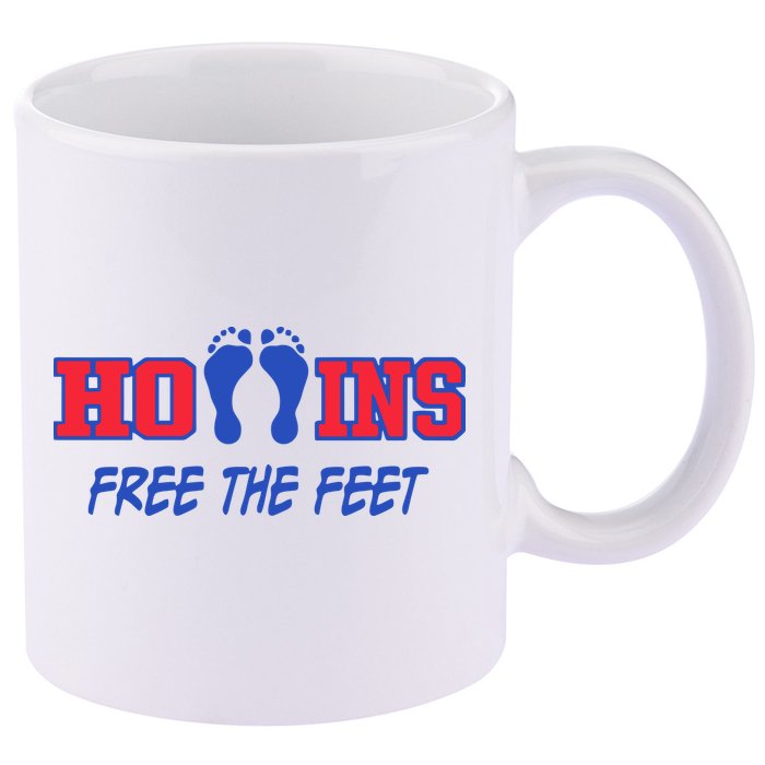 Hollins Wearing Hollins Free The Feet 11oz C Handle Ceramic Mug