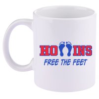 Hollins Wearing Hollins Free The Feet 11oz C Handle Ceramic Mug
