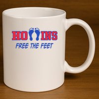 Hollins Wearing Hollins Free The Feet 11oz C Handle Ceramic Mug