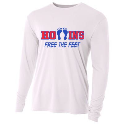 Hollins Wearing Hollins Free The Feet Cooling Performance Long Sleeve Crew