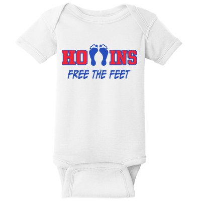 Hollins Wearing Hollins Free The Feet Baby Bodysuit