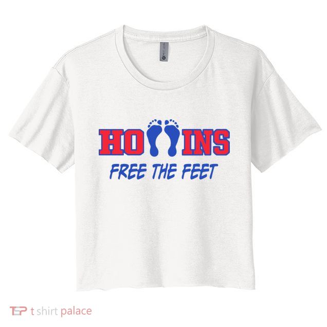 Hollins Wearing Hollins Free The Feet Crop Top