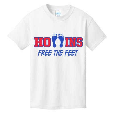 Hollins Wearing Hollins Free The Feet Kids T-Shirt