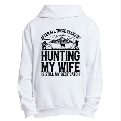 Hunting Wife Humor Design Funny Hunter Urban Pullover Hoodie